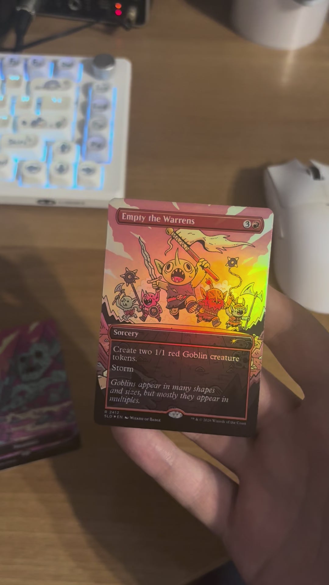Mazzo Commander PROXY Goblinstorm – 100 carte  Edizione Completa Foil o Non-Foil | Playtest